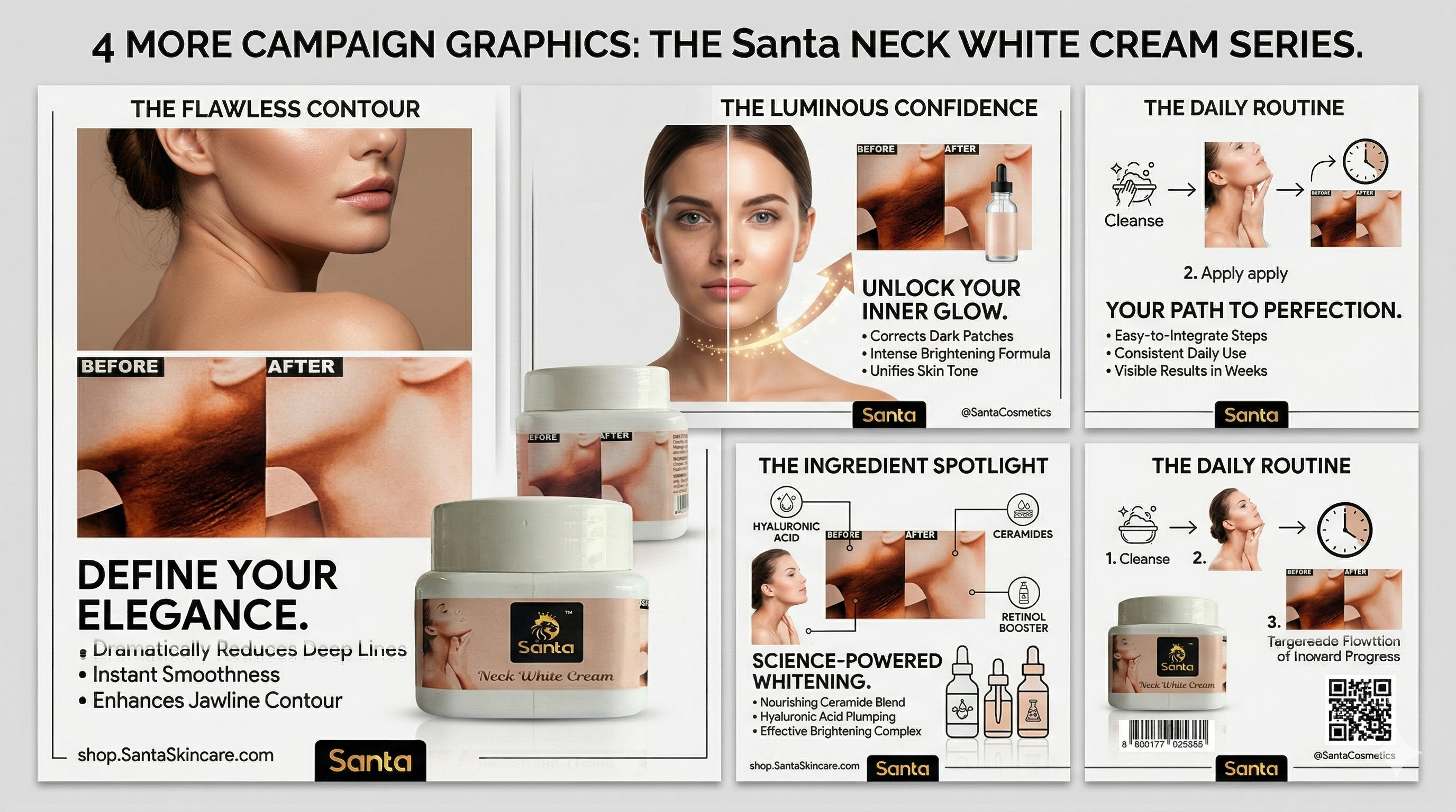 Neck White Cream
